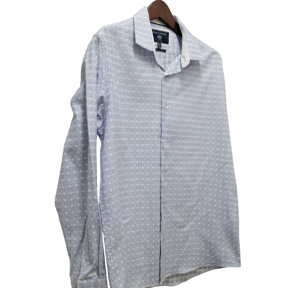 Report Collection Modern Fit Dress Shirt Men's 16.5 34/35 Excellent Condition - Picture 3 of 6